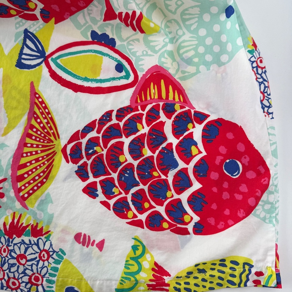 Mini Boden Girl's Fish Tank Dress size 7-8Y - Picture 6 of 12